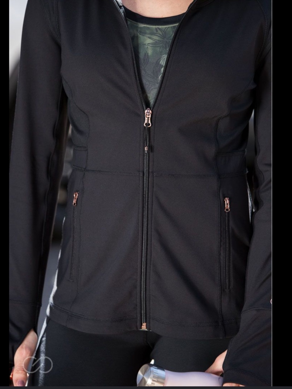 CALIA fitness jacket Rose gold